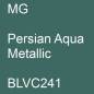 Preview: MG, Persian Aqua Metallic, BLVC241.